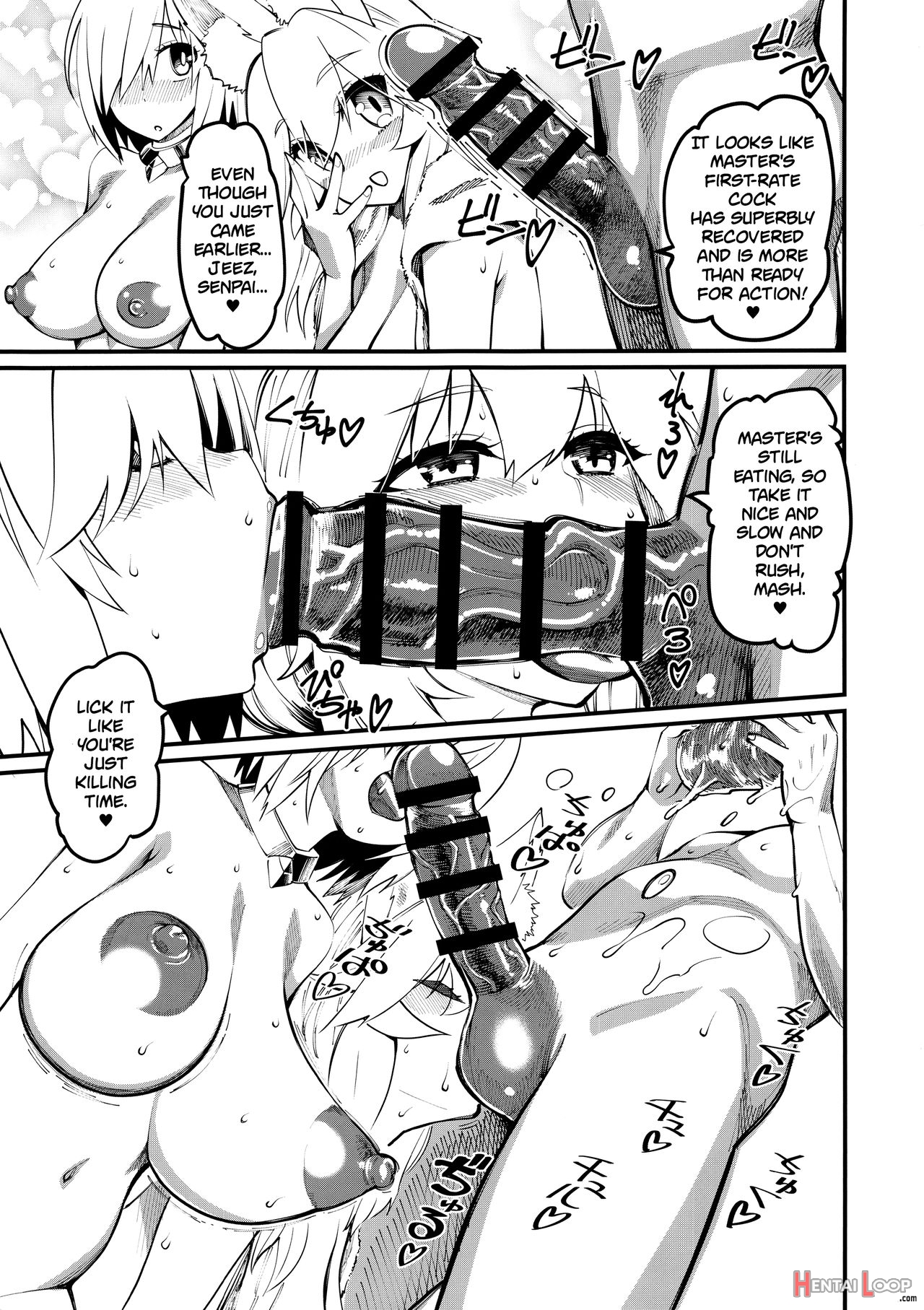 Mash To Tamamo To Master To Kari =white Symphony= page 22