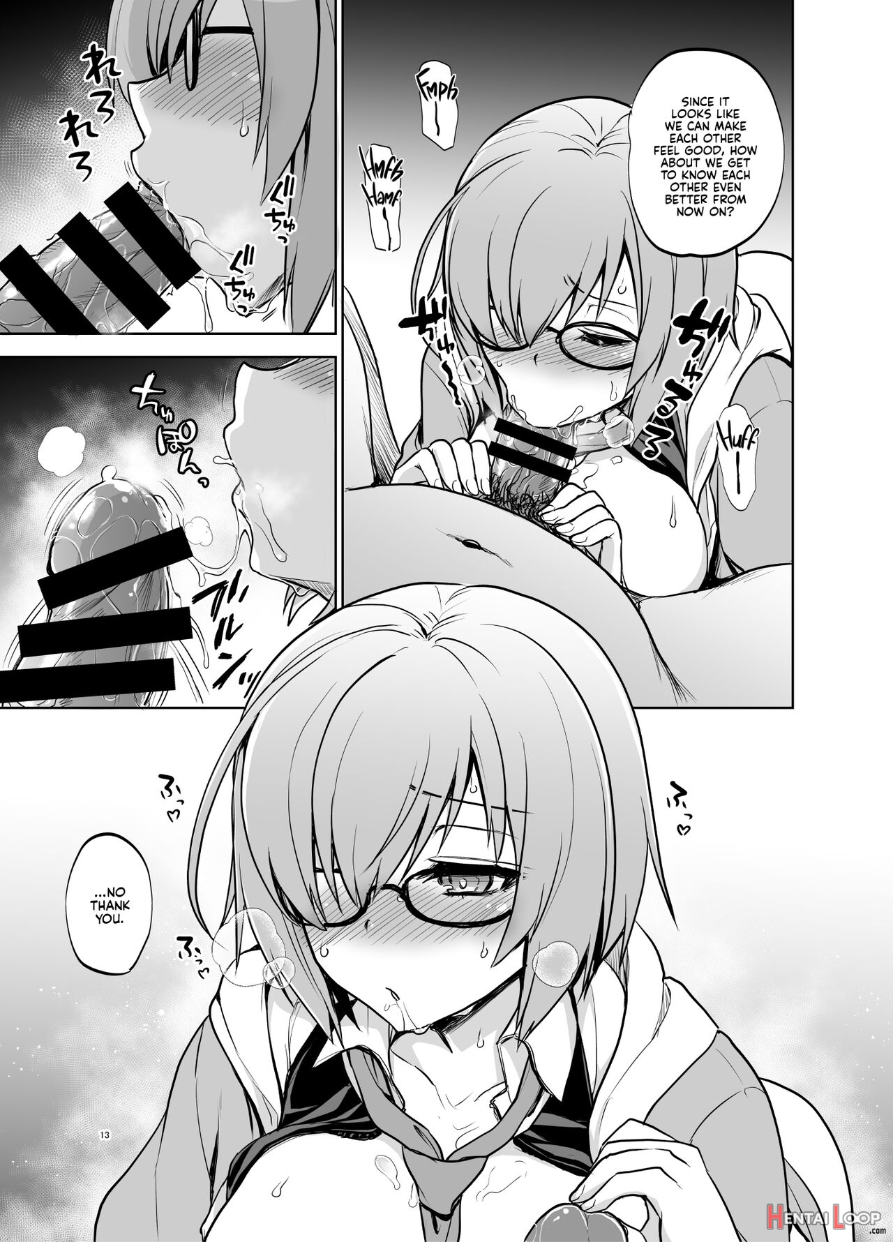 Mashu Must Deal With This Pushy N’ Lusty Oji-san Whenever Senpai Is Busy Rayshifting! page 12