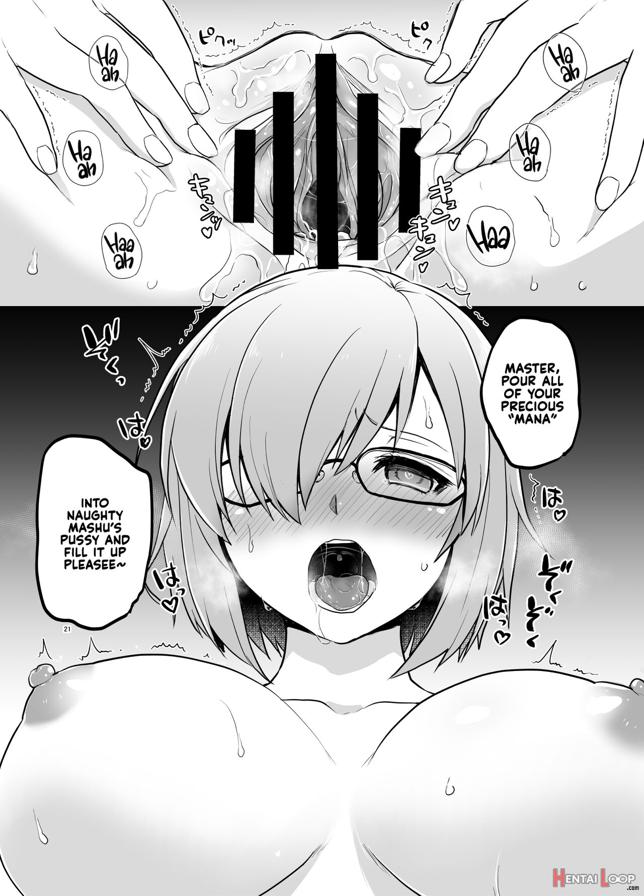 Mashu Must Deal With This Pushy N’ Lusty Oji-san Whenever Senpai Is Busy Rayshifting! page 20