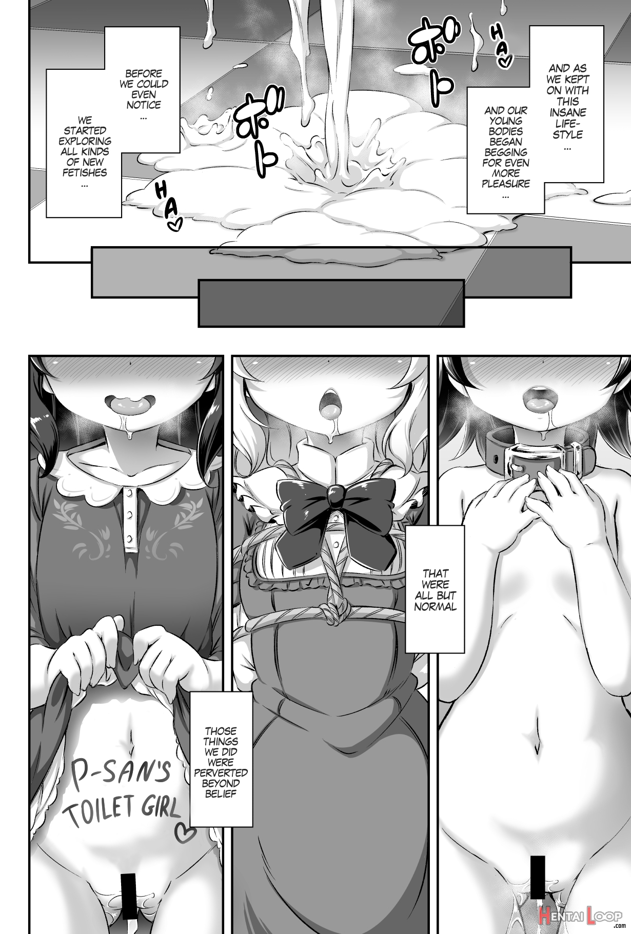 Maso Loli 1 All We Want Is To Become Slaves For P-san's Cock page 13