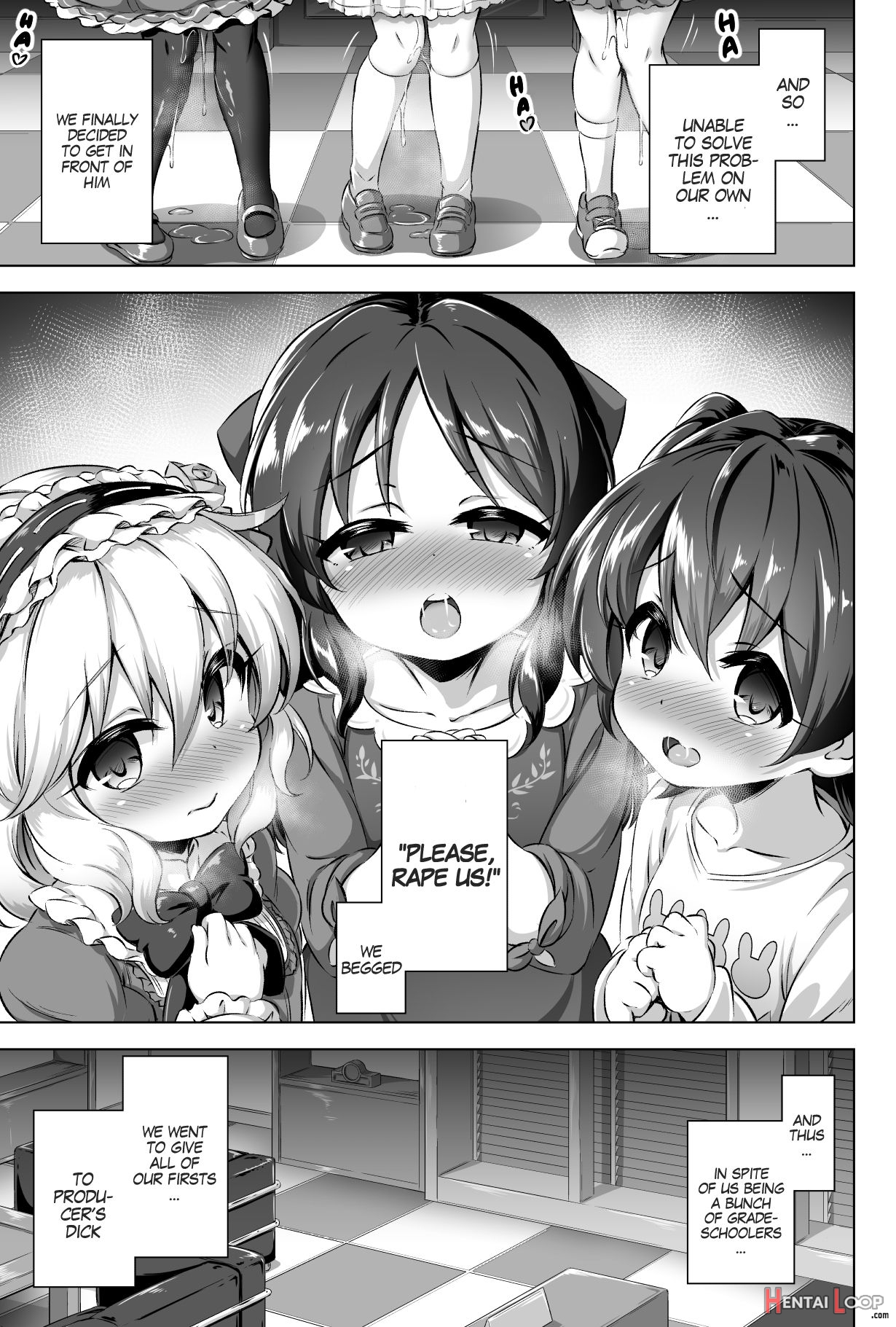 Maso Loli 1 All We Want Is To Become Slaves For P-san's Cock page 6