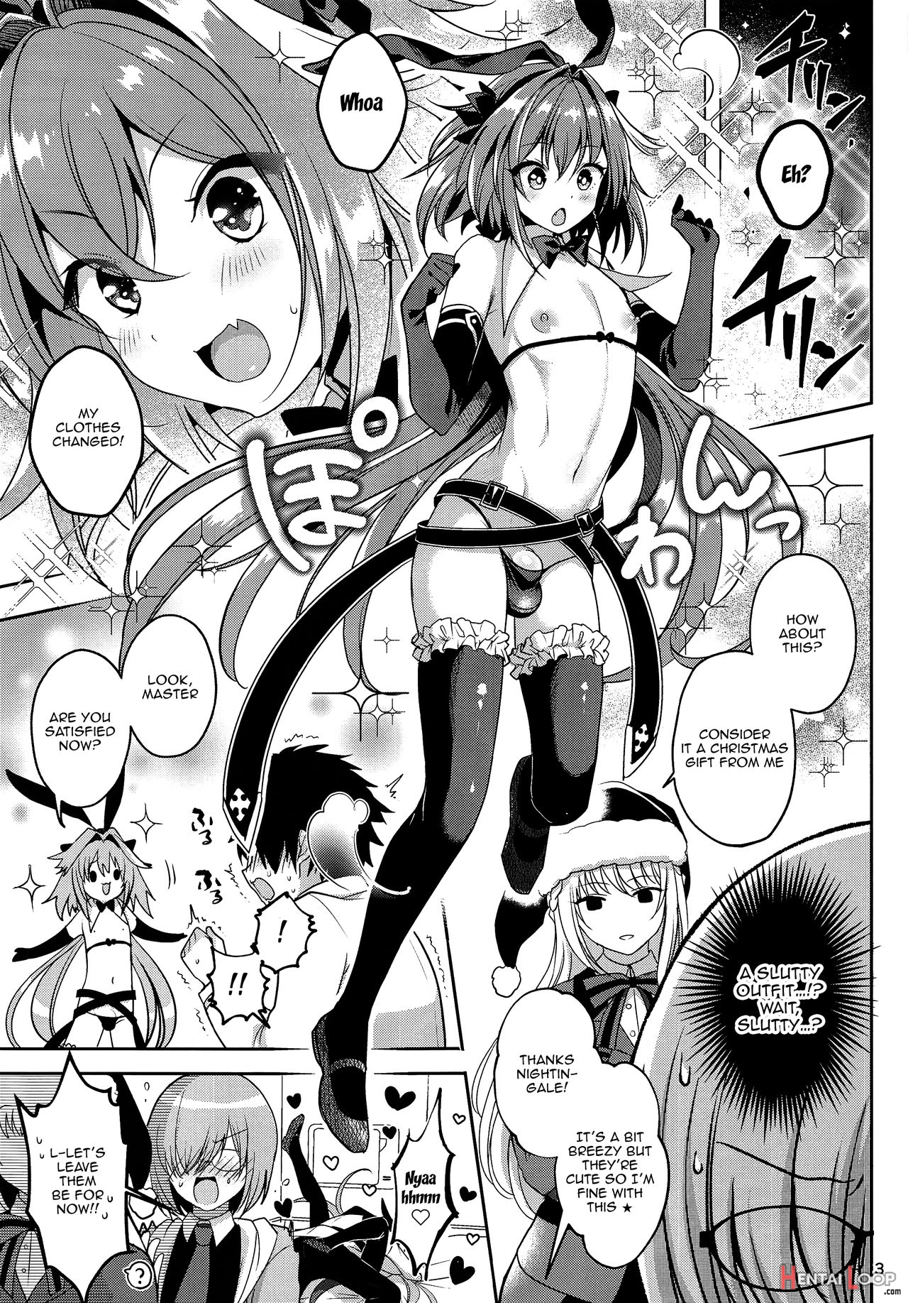 Master No Youbou De Saishuu Sairin Ga Ero Ishou Ni Natte Shimatta Astolfo-kun page 4