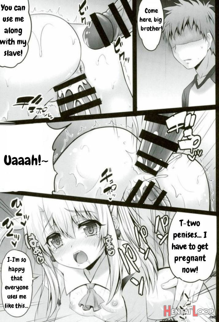 Master-san To Onii-chan Illya To Ecchi Shiyo page 13