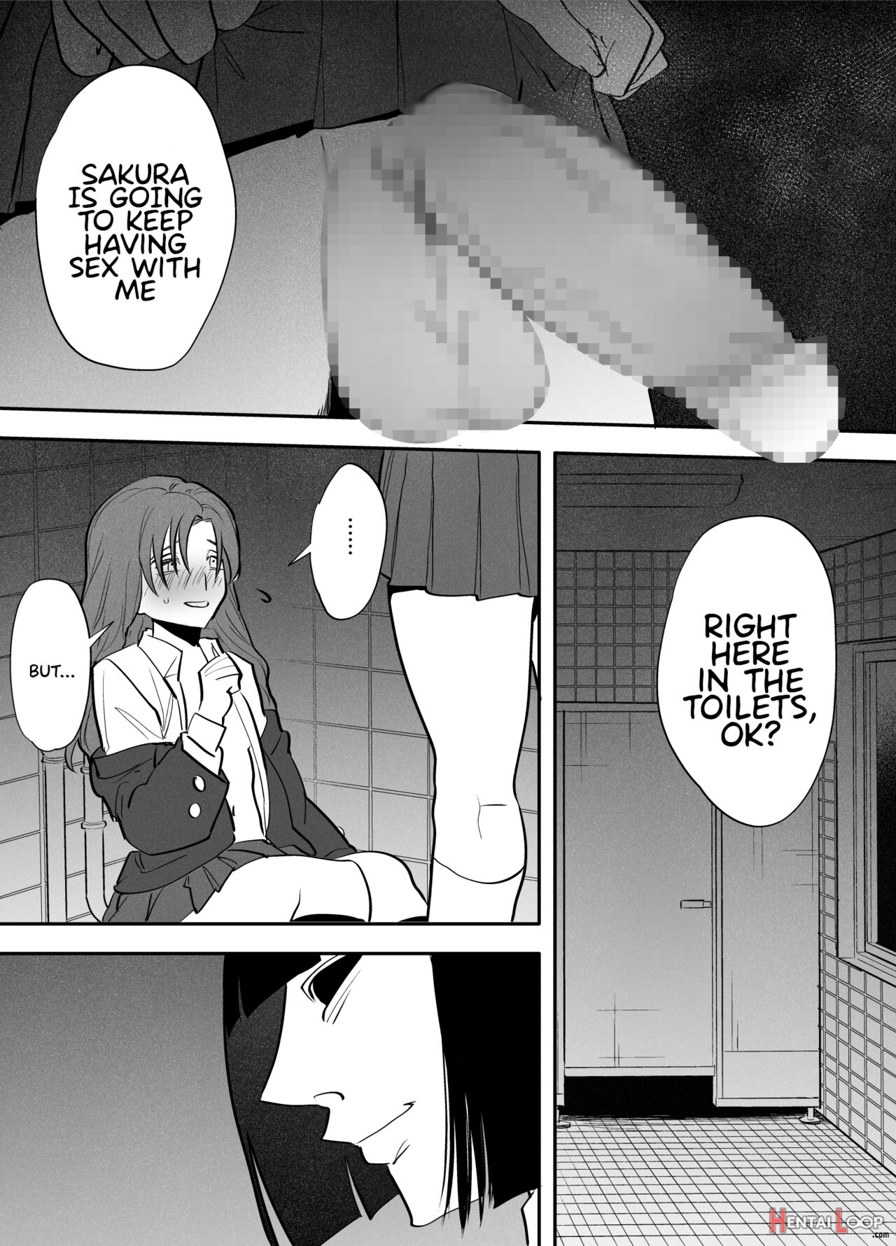 Me, The Toilet, And A Futanari Hanako-san page 17