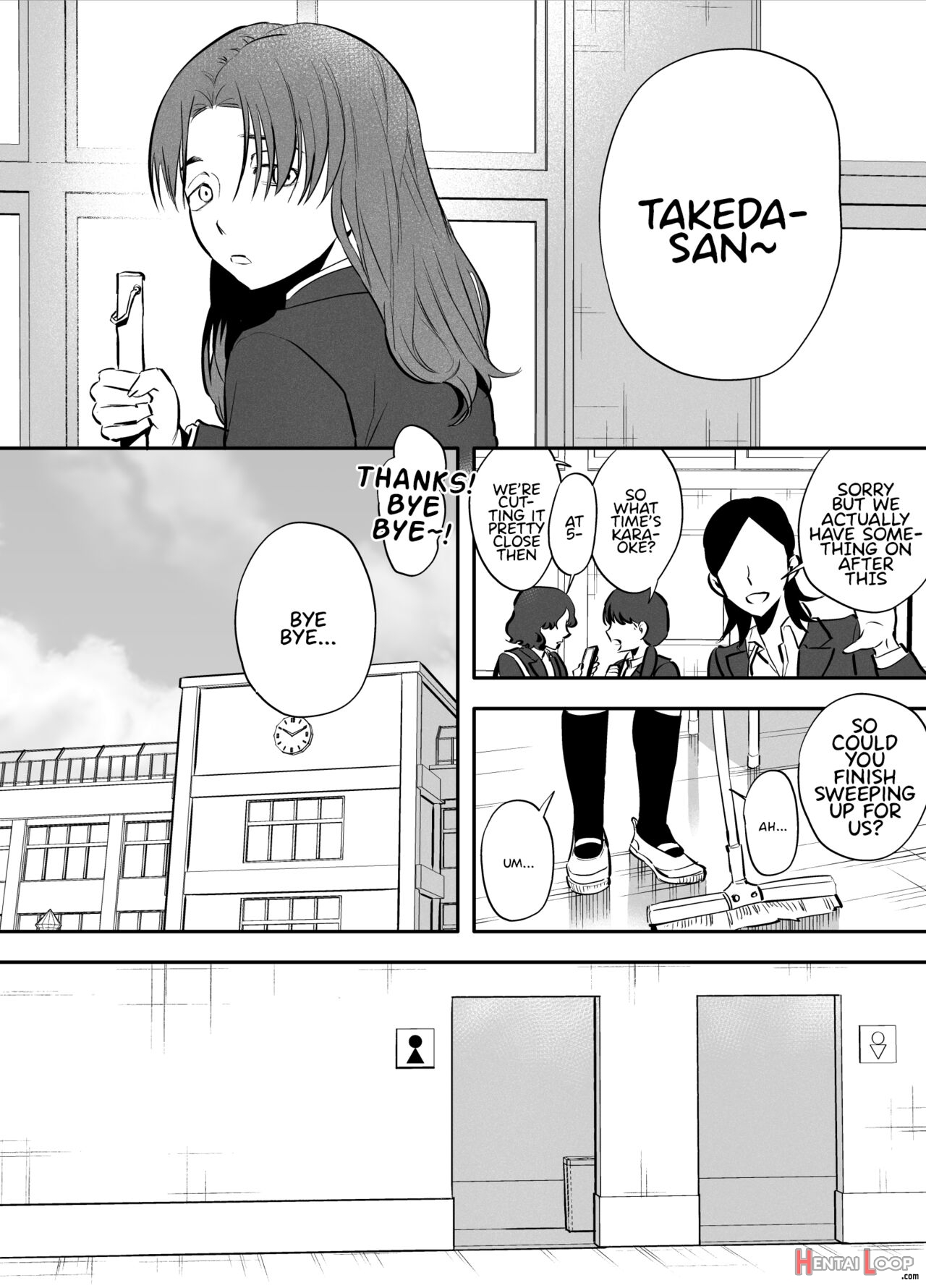 Me, The Toilet, And A Futanari Hanako-san page 2