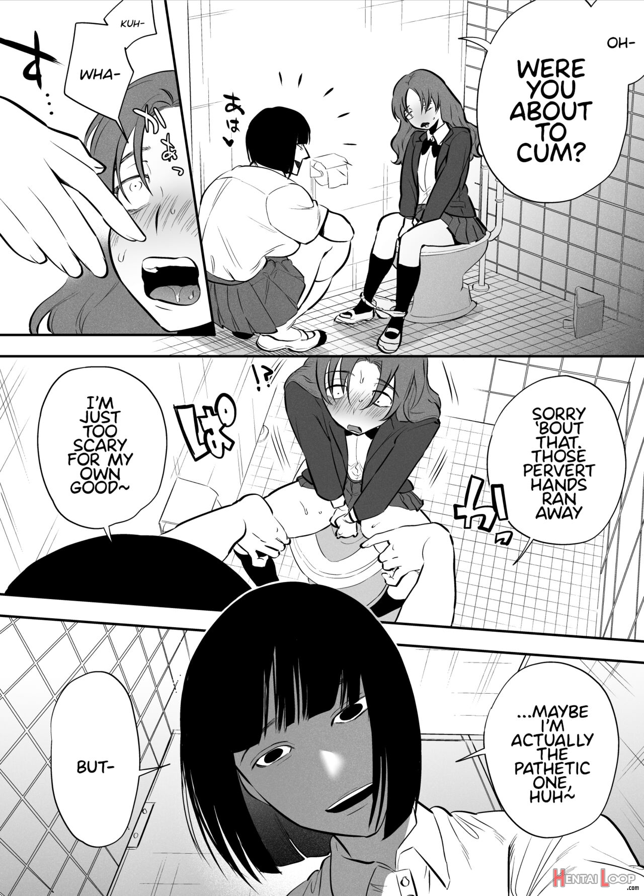 Me, The Toilet, And A Futanari Hanako-san page 9