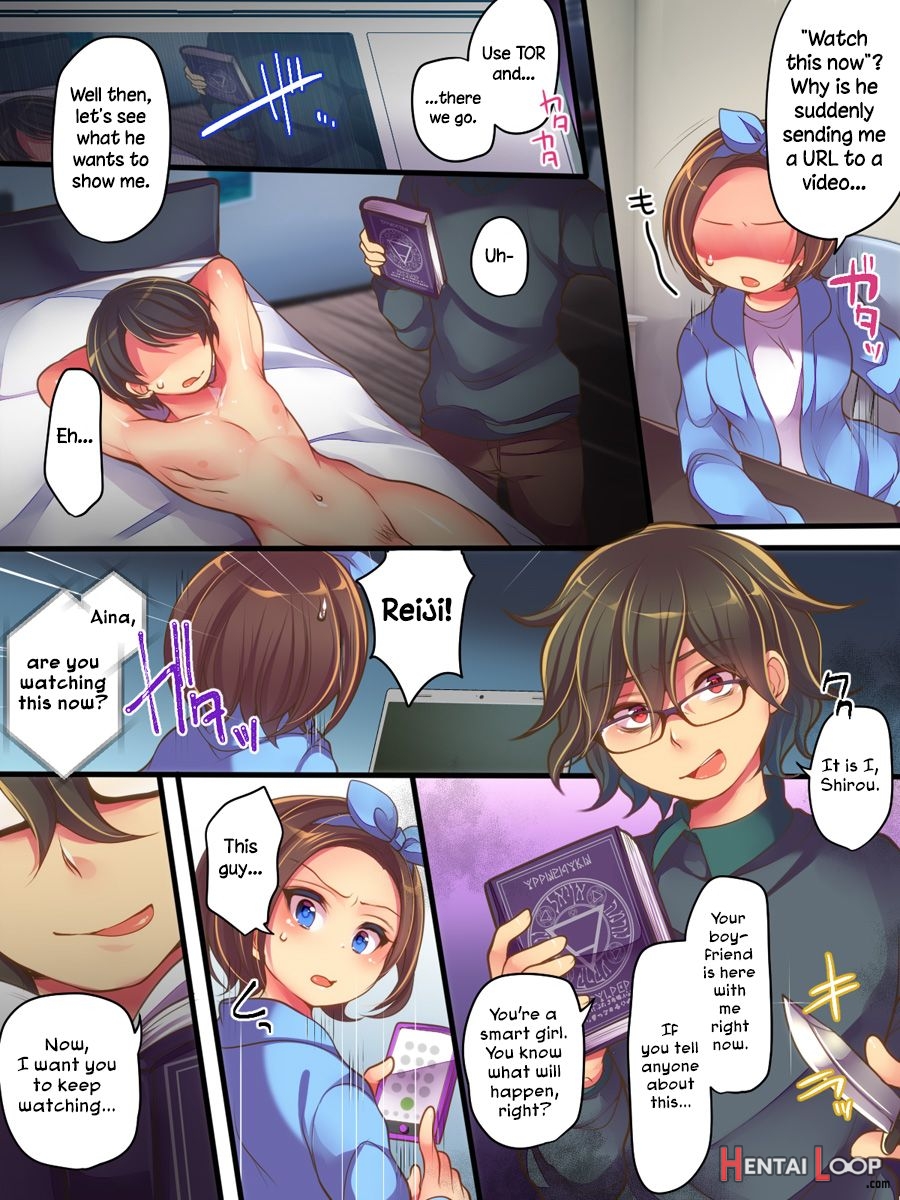 Page 4 of Me, Who Was Ntrd By A Strange Power, My Girlfriend, And A Sex Training Video (by Reitou Mikan) image photo