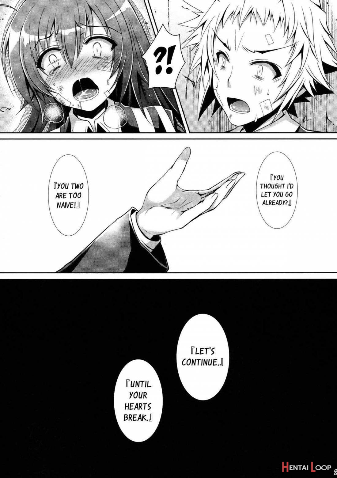 Medaka-chan Ga Kumagawa-kun Ni Zenkichi No Me No Mae De Rape Sareru Hon | Medaka-chan Gets R_ped By Kumagawa-kun In Front Of Zenkichi page 24