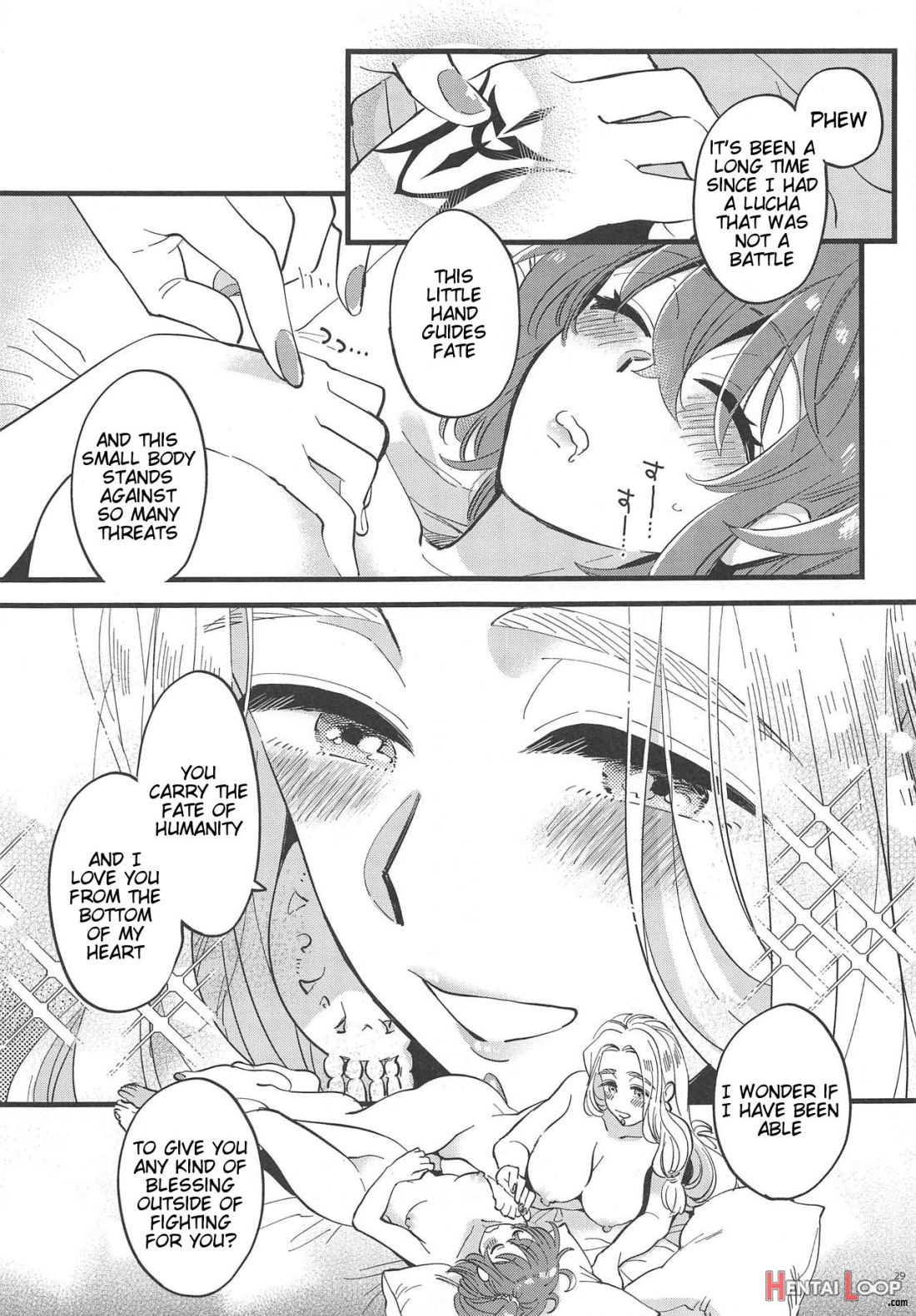 Megami-sama Ni Yakedo Suru Hodo Kogasaretai page 28