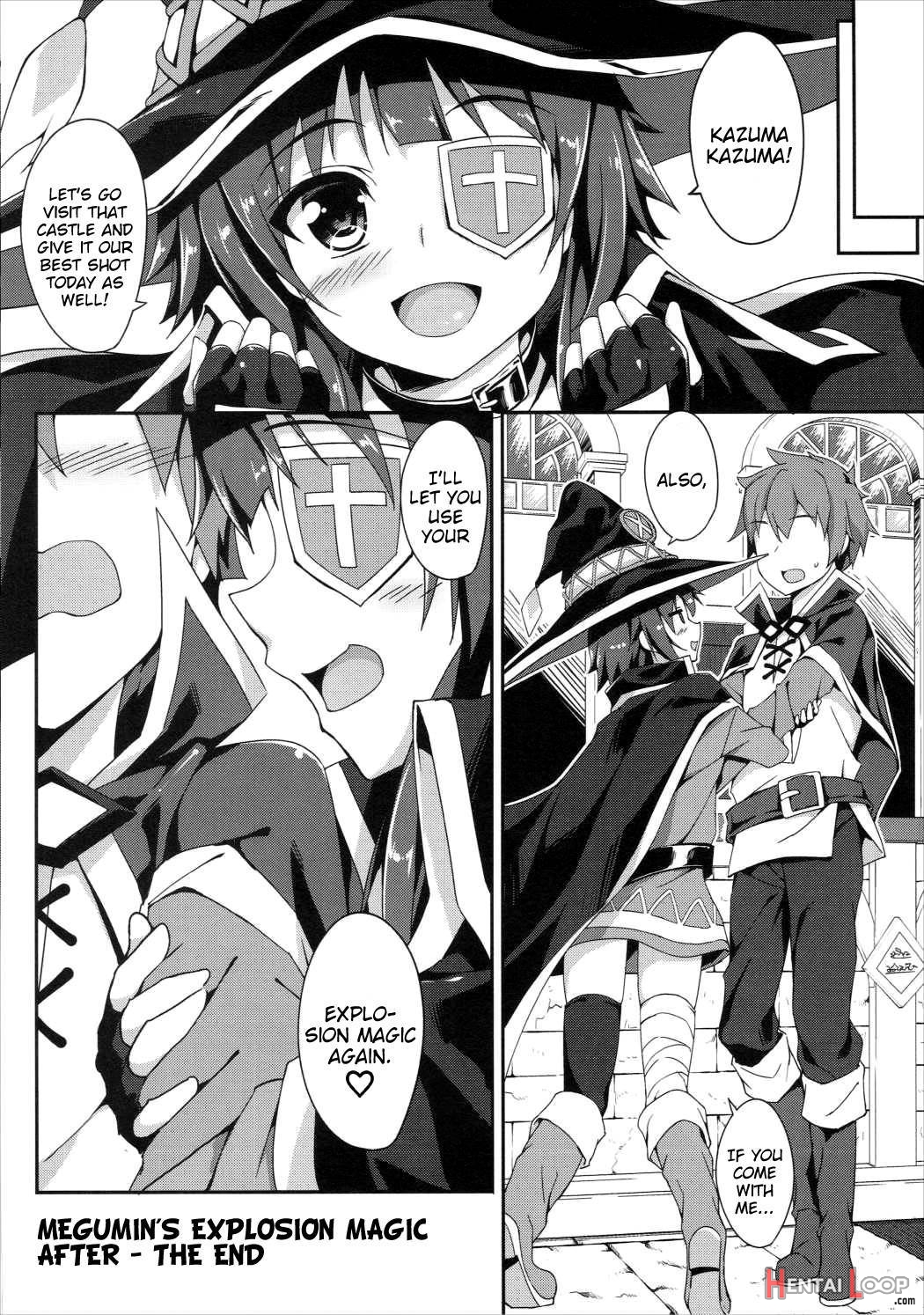 Megumin No Bakuretsu Mahou After page 17