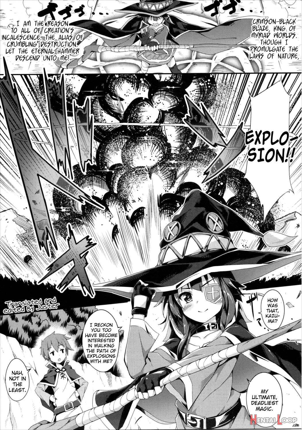 Megumin No Bakuretsu Mahou After page 2