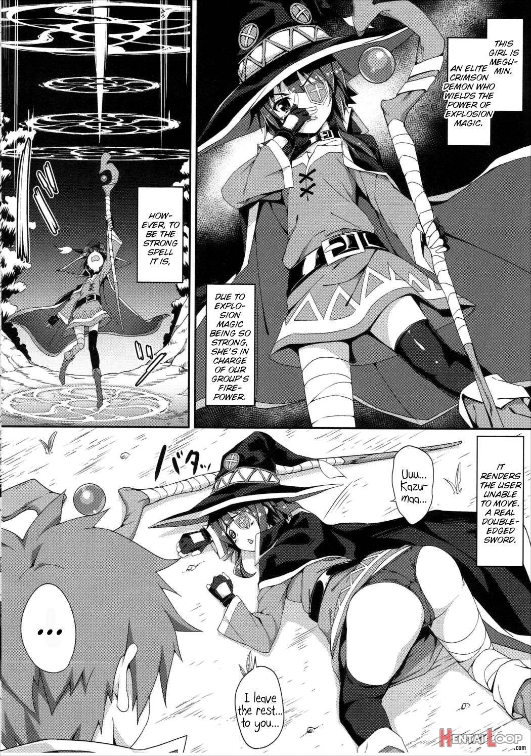 Megumin No Bakuretsu Mahou After page 3