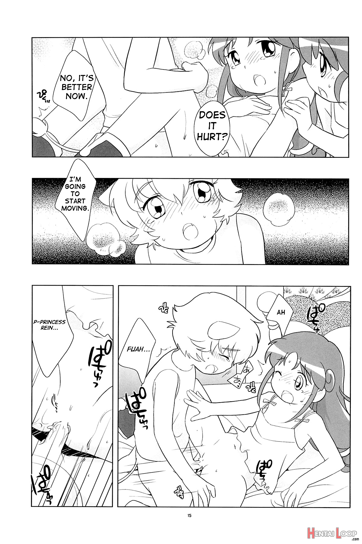 Meramera Dokidoki â˜† Futago To Tio page 14