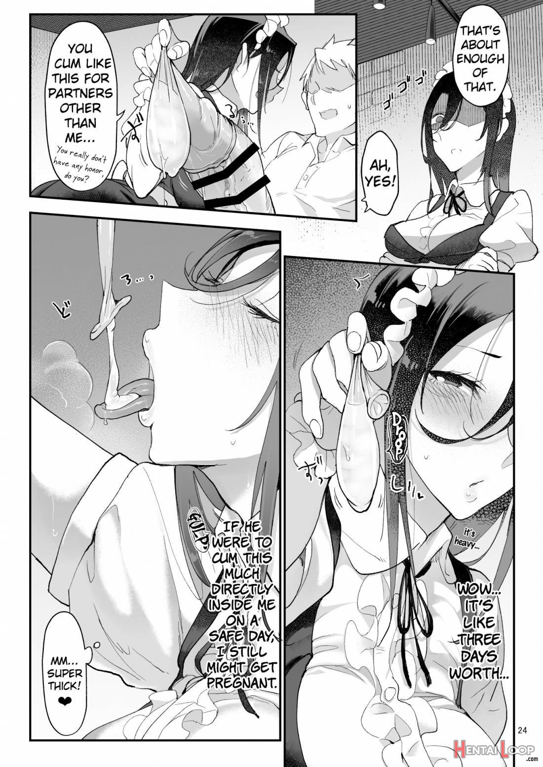 Mesu Dachi Four Itome No Deka Onna Senpai page 23