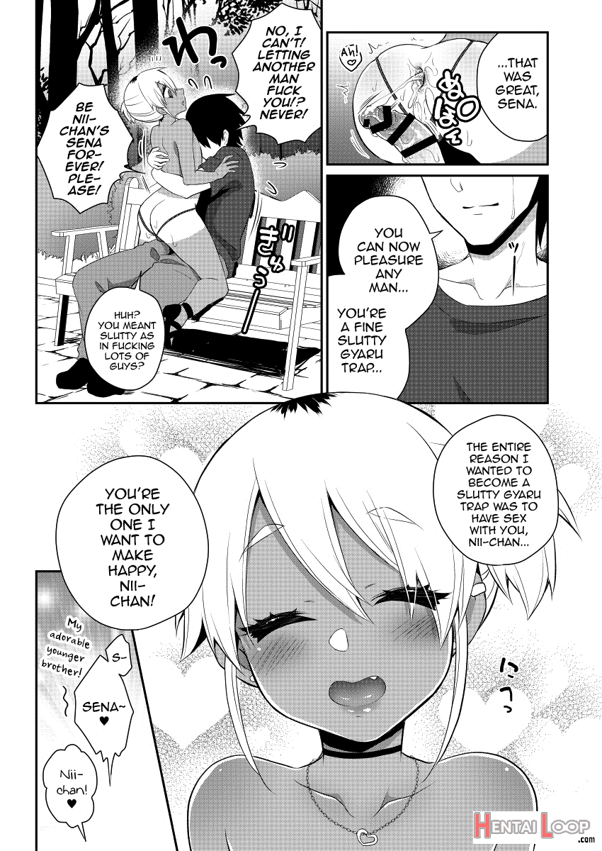 Mezase!! Nii-chan Senyou Bitch Gal page 20