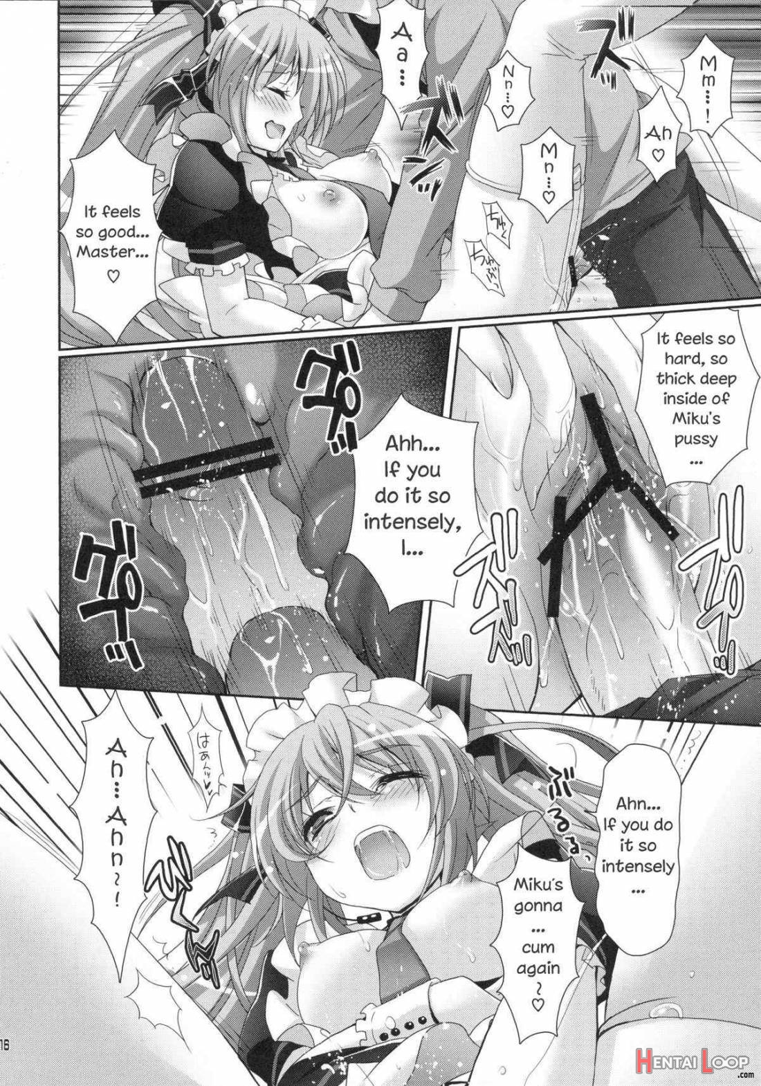 Miku San Ga Maid Fuku Wo Kite Iroiro Kirei Ni Shitekureru Ohanashi. page 13