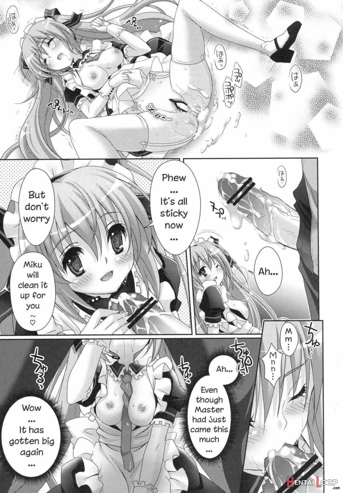 Miku San Ga Maid Fuku Wo Kite Iroiro Kirei Ni Shitekureru Ohanashi. page 18