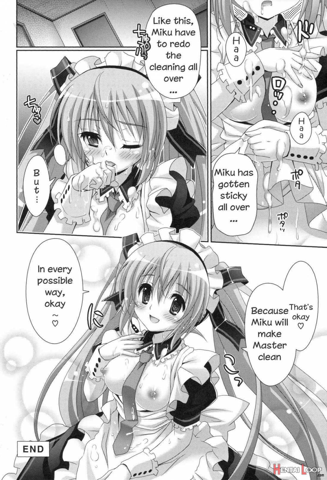 Miku San Ga Maid Fuku Wo Kite Iroiro Kirei Ni Shitekureru Ohanashi. page 21