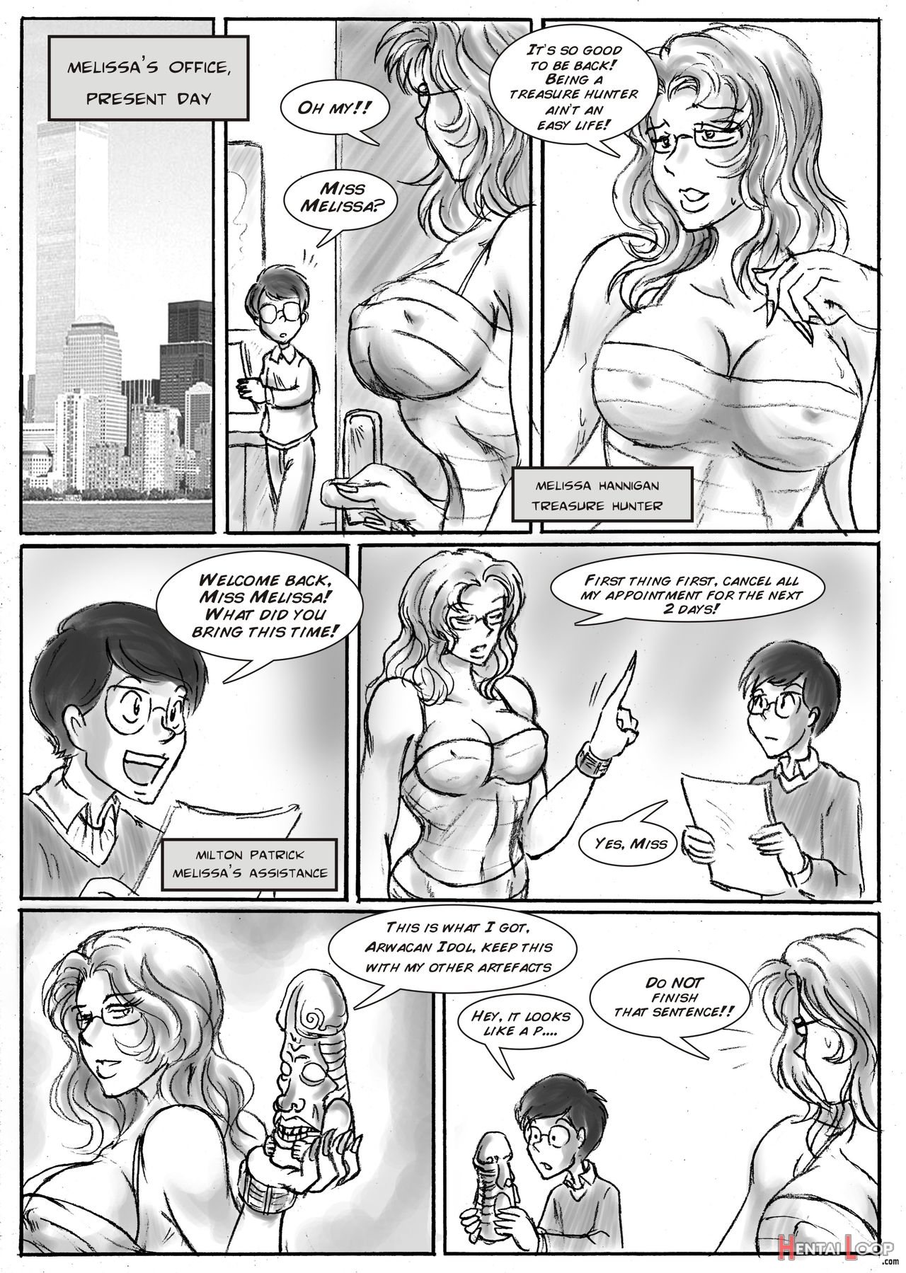 Miss Melissa page 1