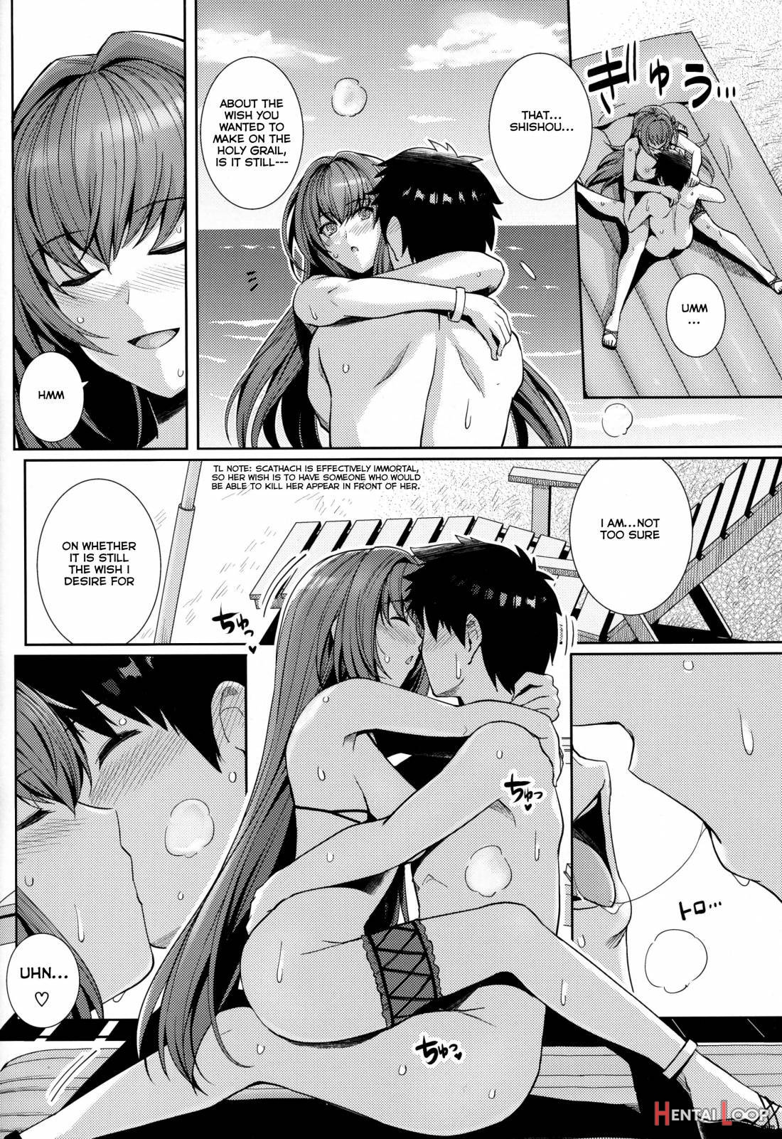 Mizugi Shishou To Koibito Ecchi Suru Hon. page 15