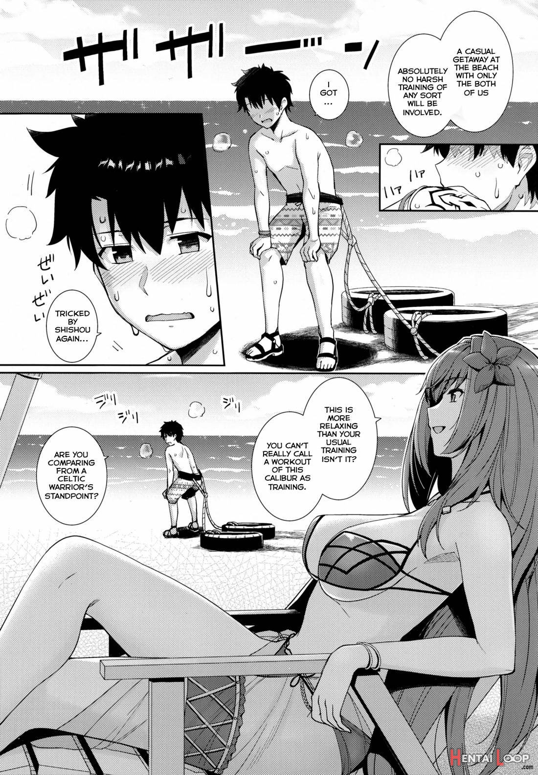 Mizugi Shishou To Koibito Ecchi Suru Hon. page 2