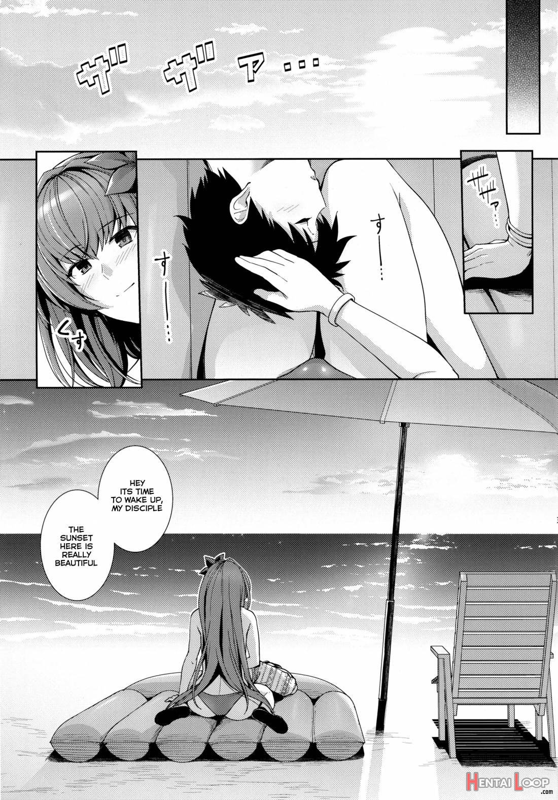 Mizugi Shishou To Koibito Ecchi Suru Hon. page 20