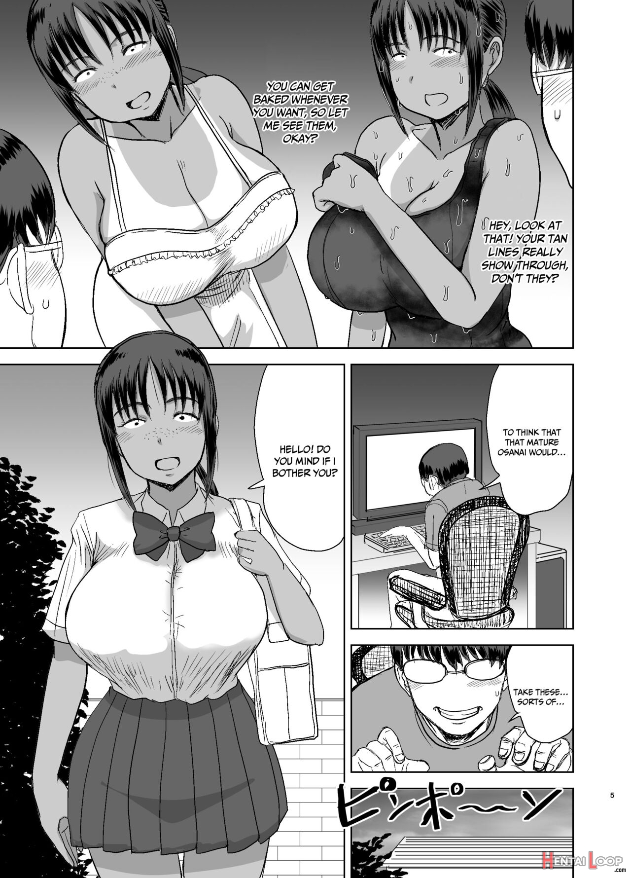 Mob-kao Bakunyuu No Dokyuusei O Ore No Iinari No Sefri Ni Shiteyatta… 3 page 4