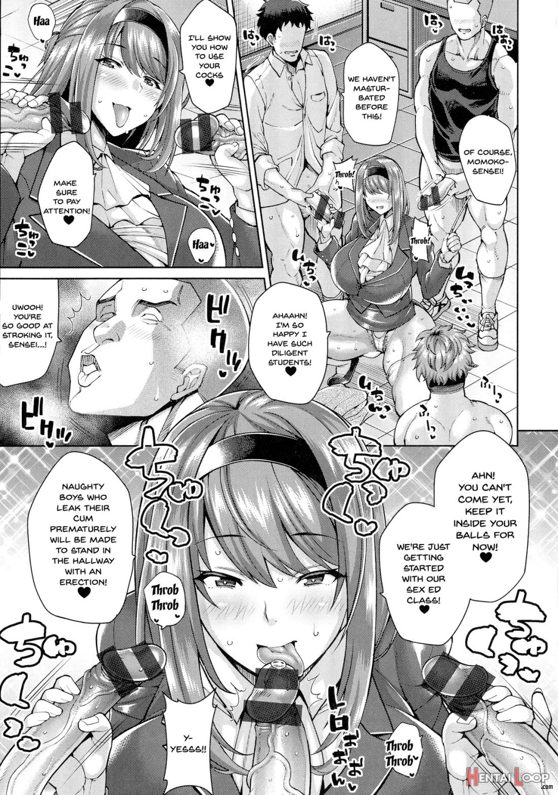 Momoko-sensei No Tanoshii Seikyouiku page 3