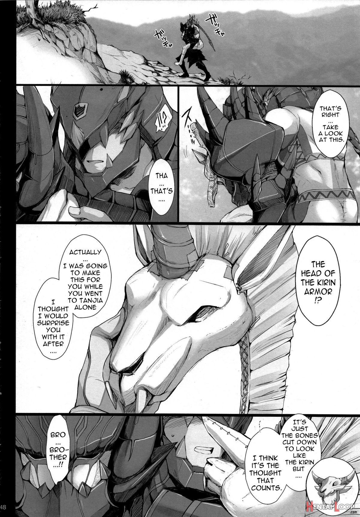 Monhan No Erohon 13 page 47