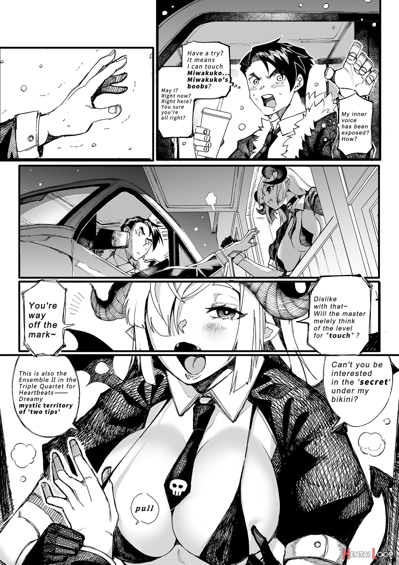 Monster Girl Bikini Beans Espresso page 5