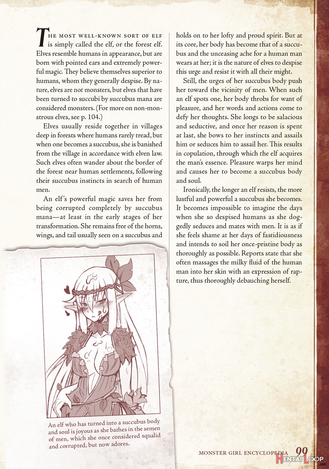Monster Girl Encyclopedia Vol. 1 page 100