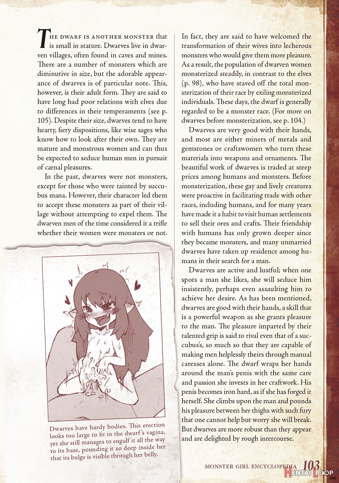Monster Girl Encyclopedia Vol. 1 page 104