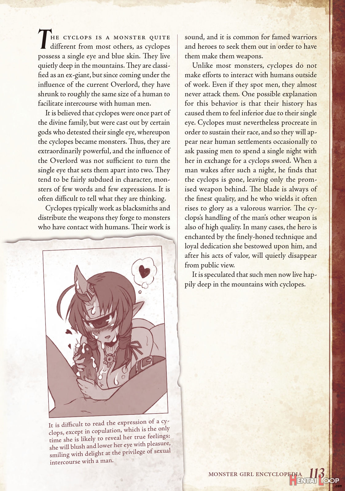 Monster Girl Encyclopedia Vol. 1 page 114