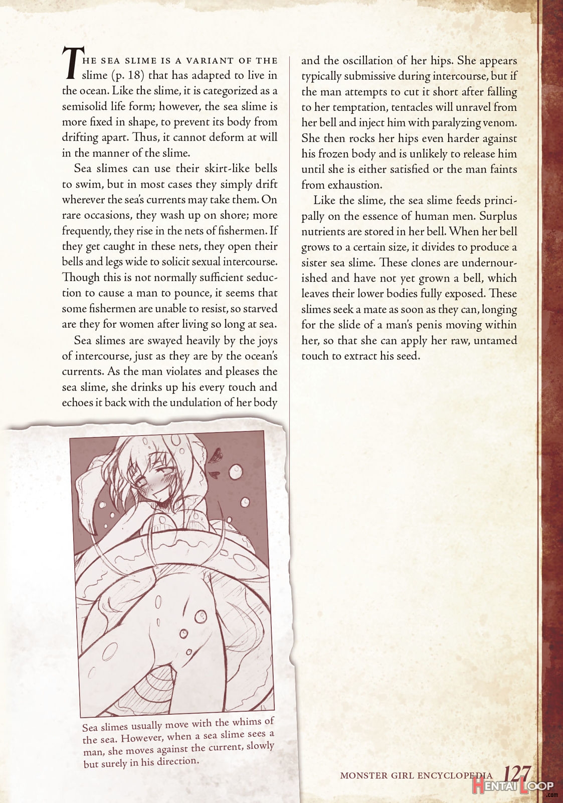 Monster Girl Encyclopedia Vol. 1 page 128