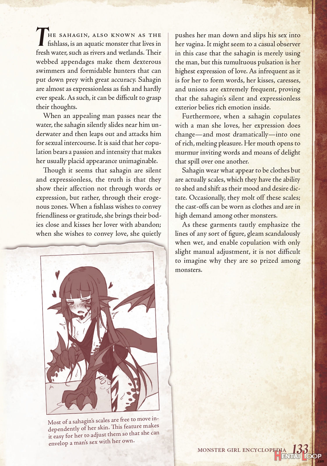 Monster Girl Encyclopedia Vol. 1 page 134