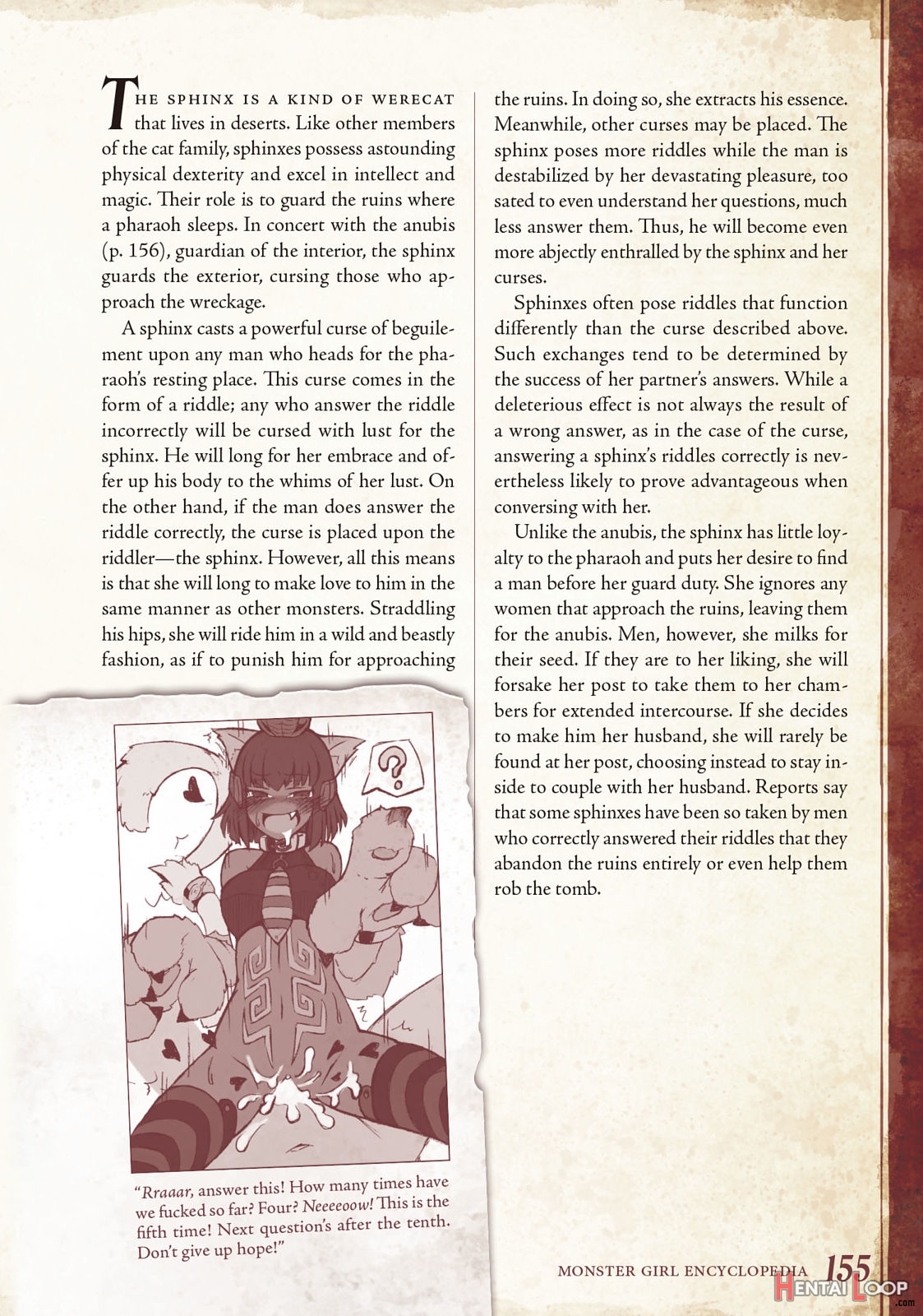 Monster Girl Encyclopedia Vol. 1 page 156