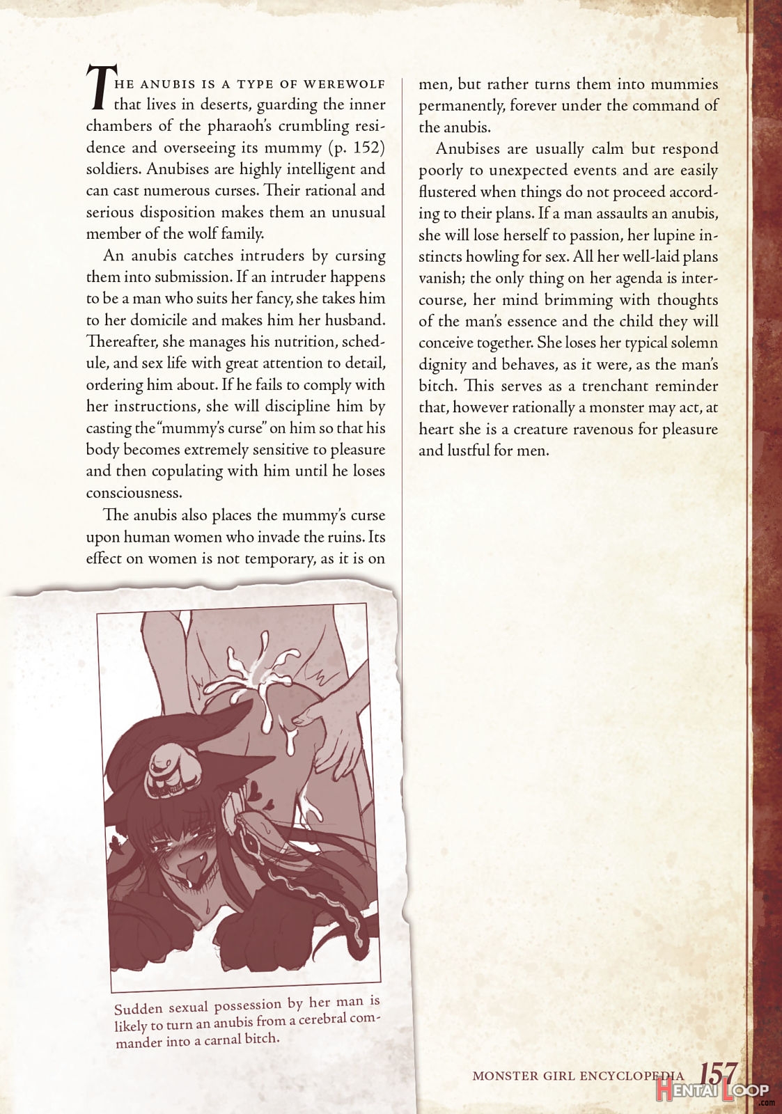 Monster Girl Encyclopedia Vol. 1 page 158
