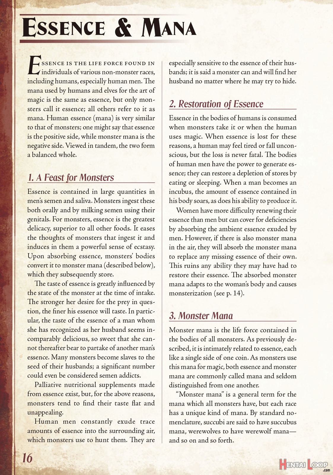 Monster Girl Encyclopedia Vol. 1 page 17