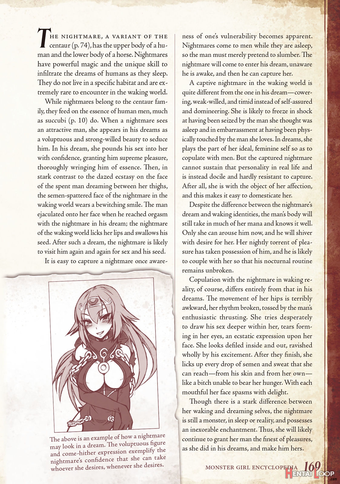 Monster Girl Encyclopedia Vol. 1 page 170