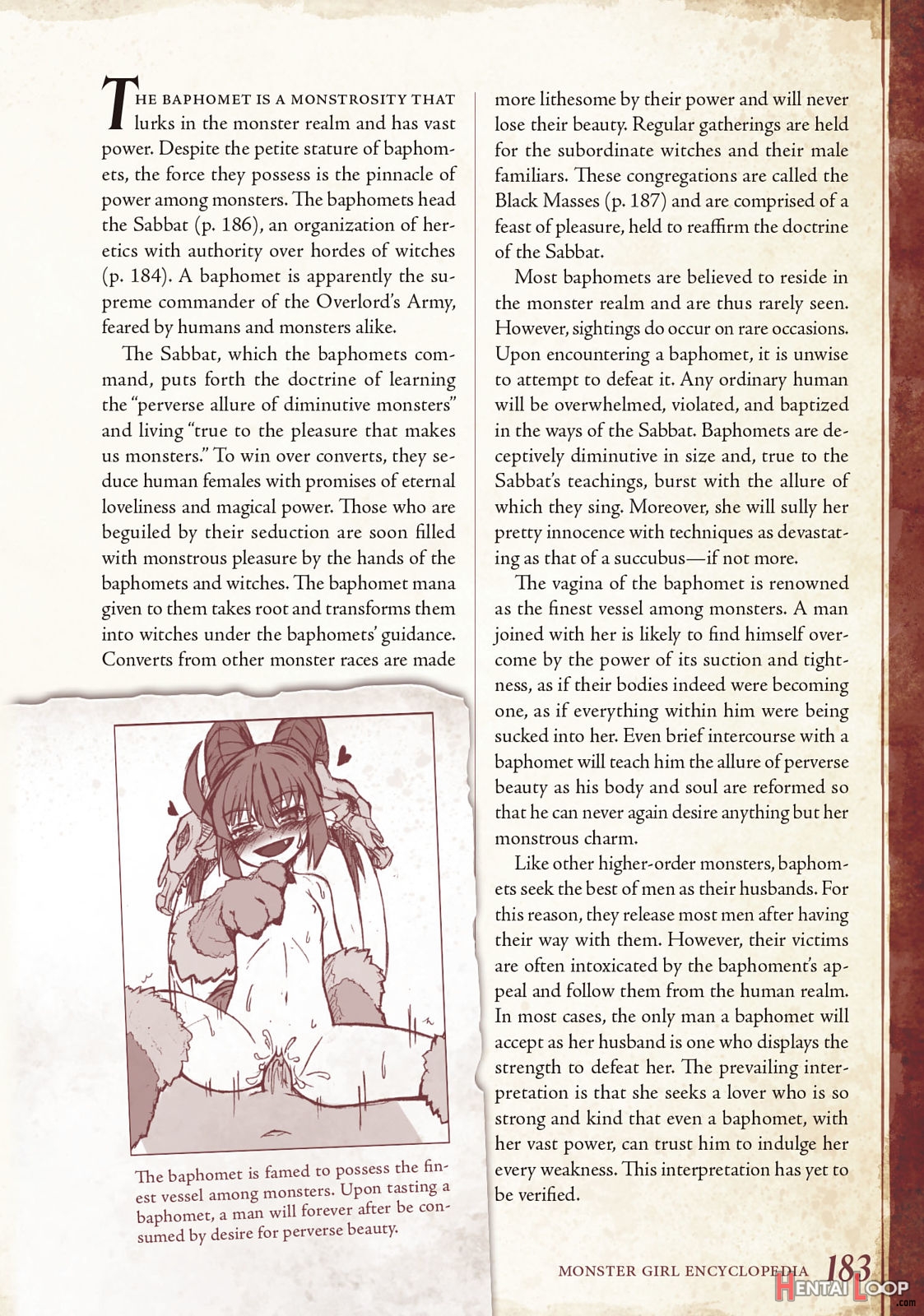 Monster Girl Encyclopedia Vol. 1 page 184