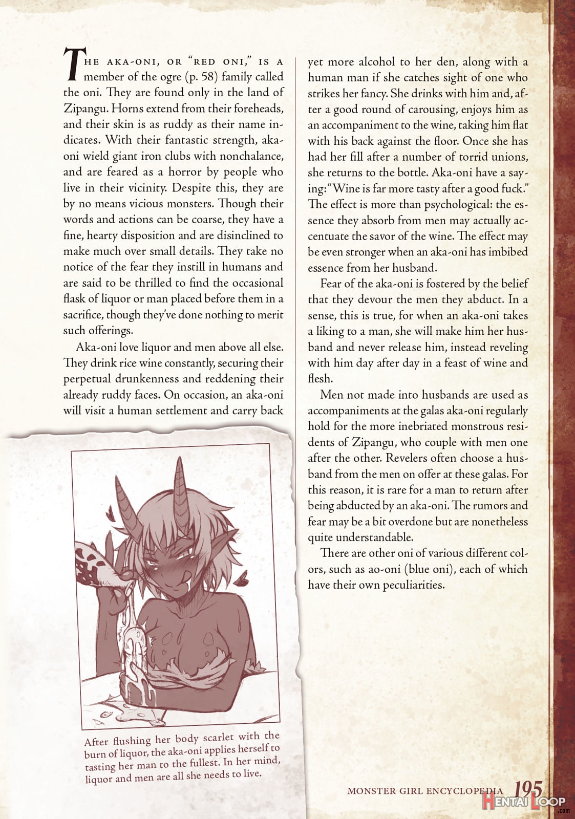 Monster Girl Encyclopedia Vol. 1 page 196