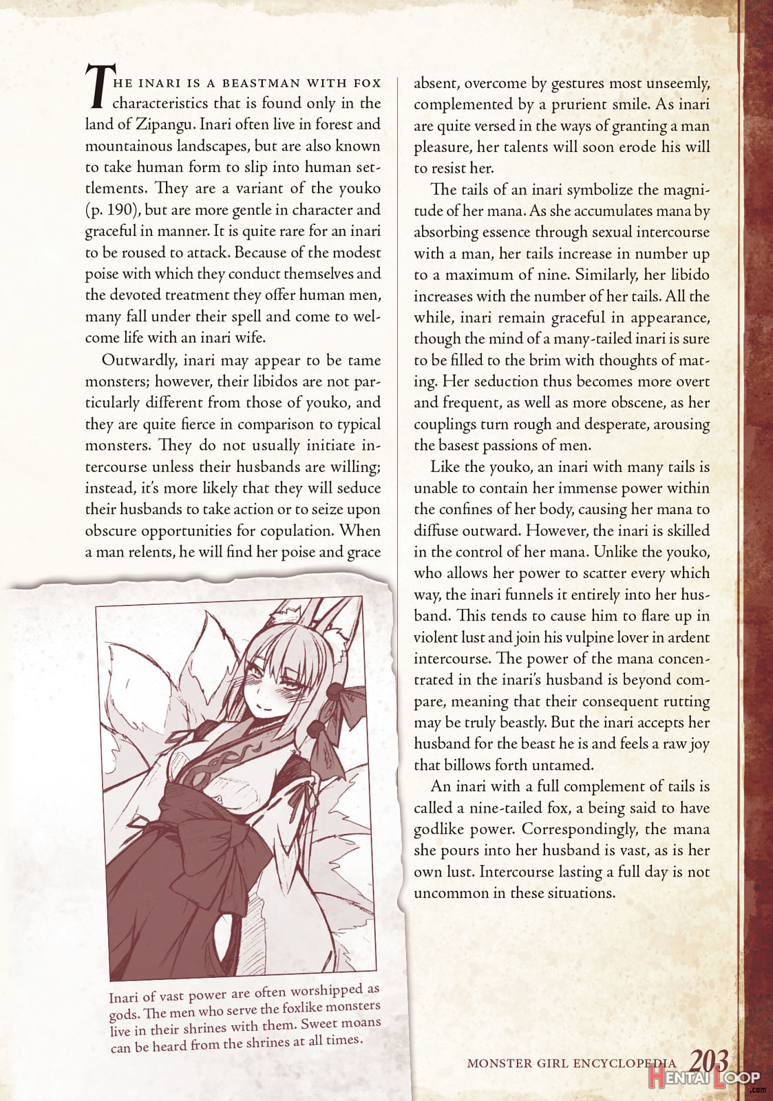 Monster Girl Encyclopedia Vol. 1 page 204