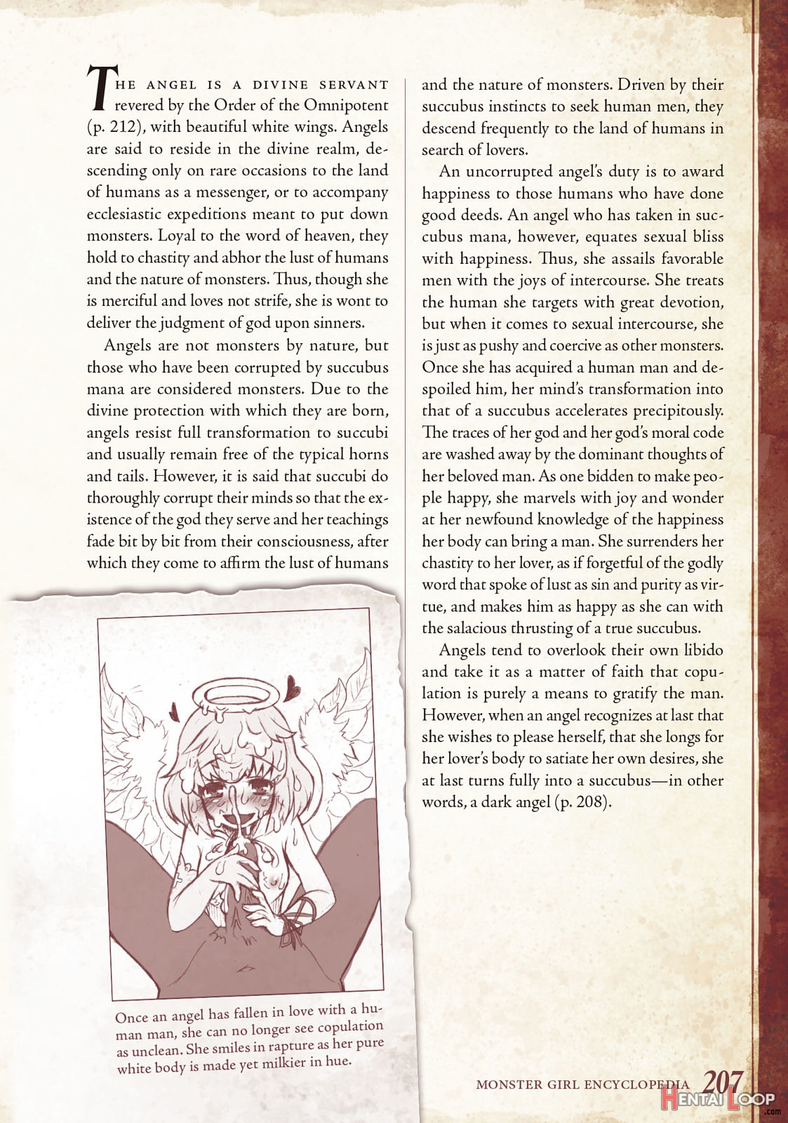 Monster Girl Encyclopedia Vol. 1 page 208