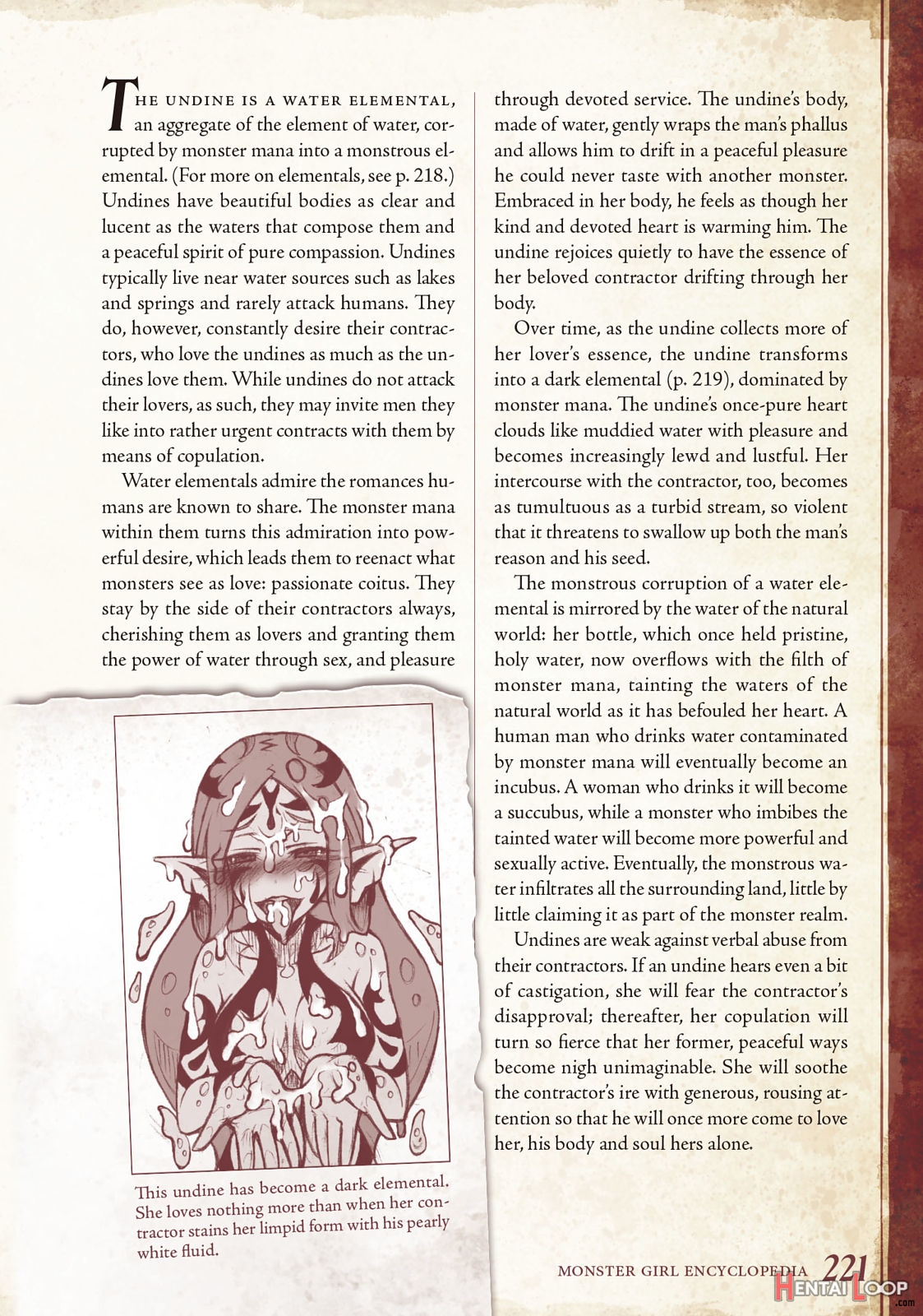 Monster Girl Encyclopedia Vol. 1 page 222