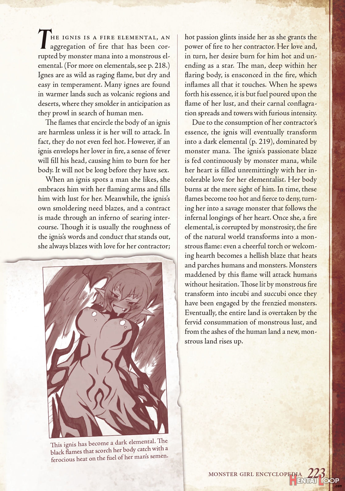 Monster Girl Encyclopedia Vol. 1 page 224