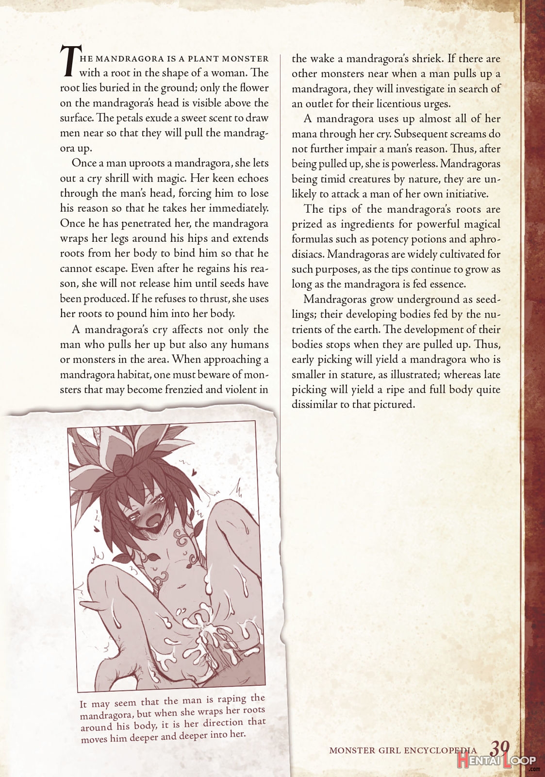 Monster Girl Encyclopedia Vol. 1 page 40