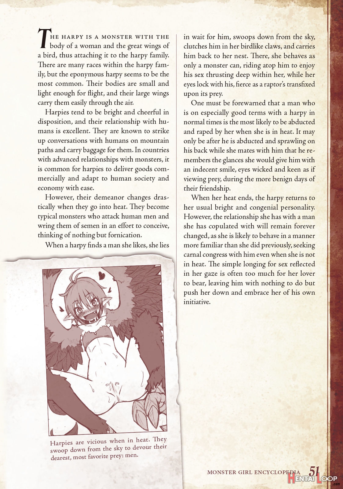 Monster Girl Encyclopedia Vol. 1 page 52