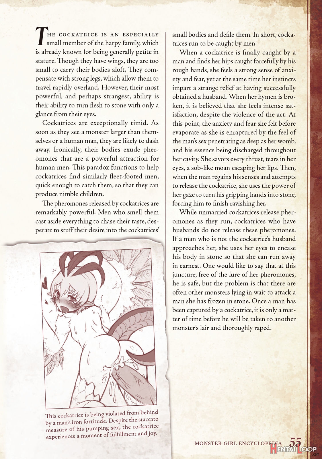 Monster Girl Encyclopedia Vol. 1 page 56