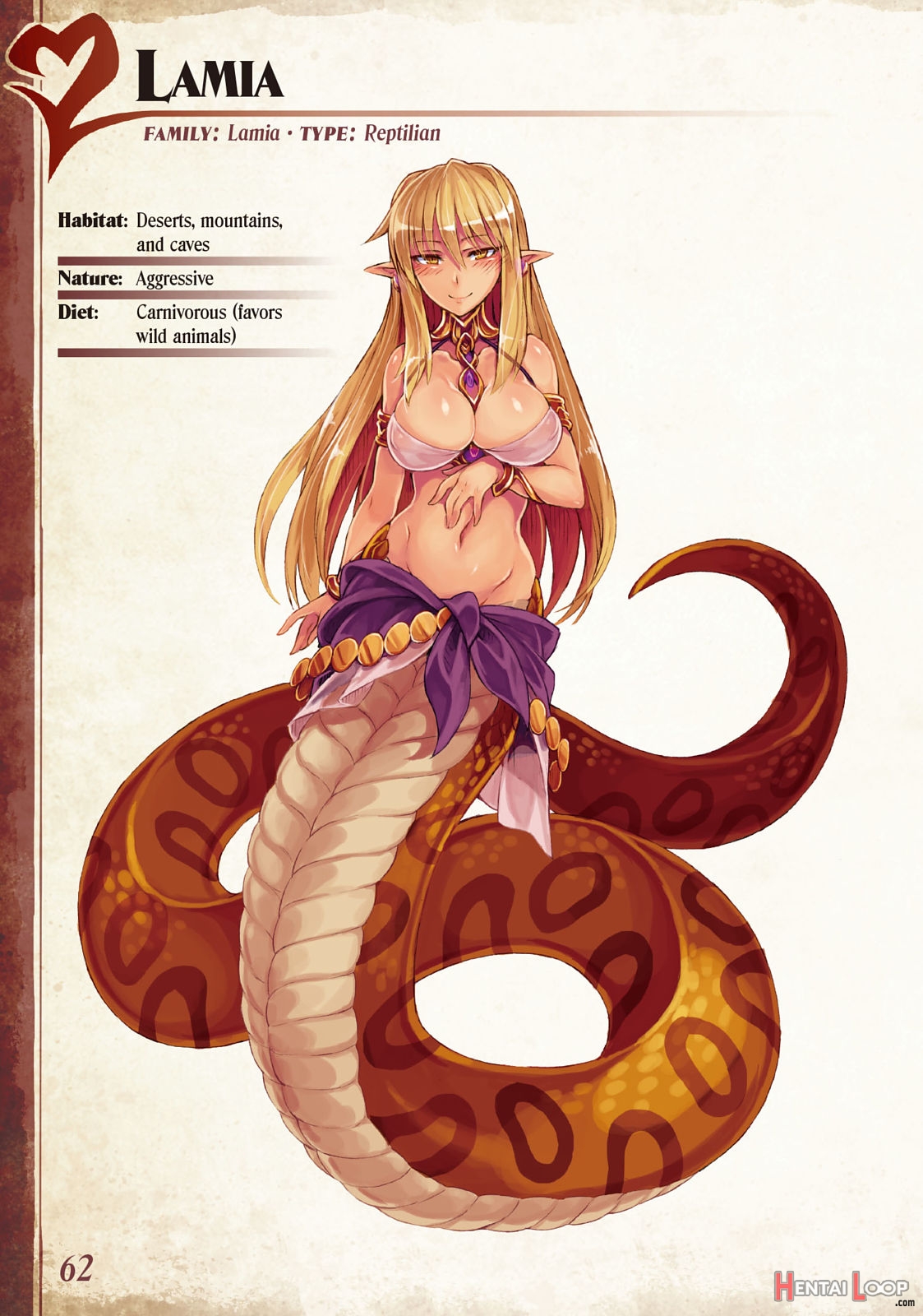 Monster Girl Encyclopedia Vol. 1 page 63