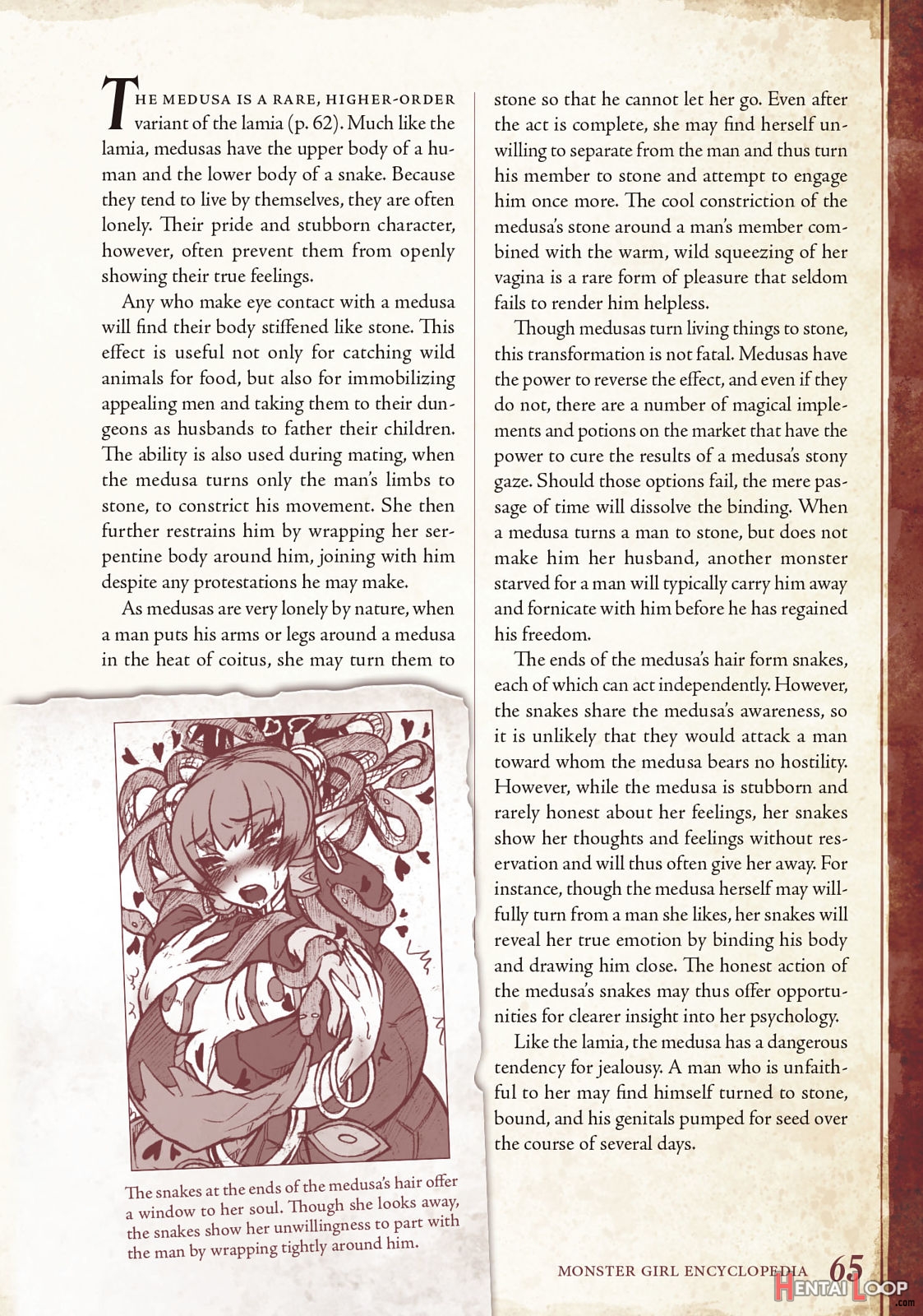 Monster Girl Encyclopedia Vol. 1 page 66